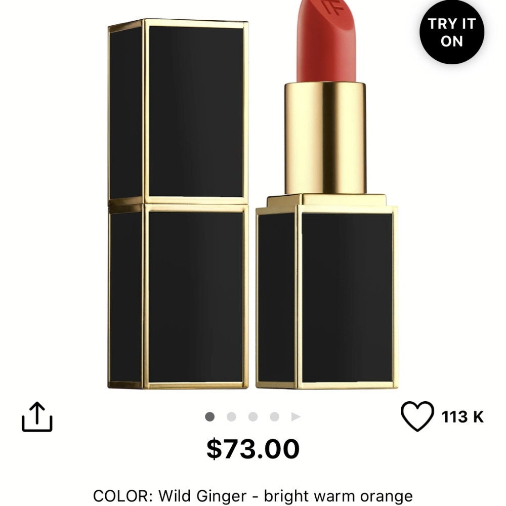 【Tom Ford】Lipstick Wild ginger